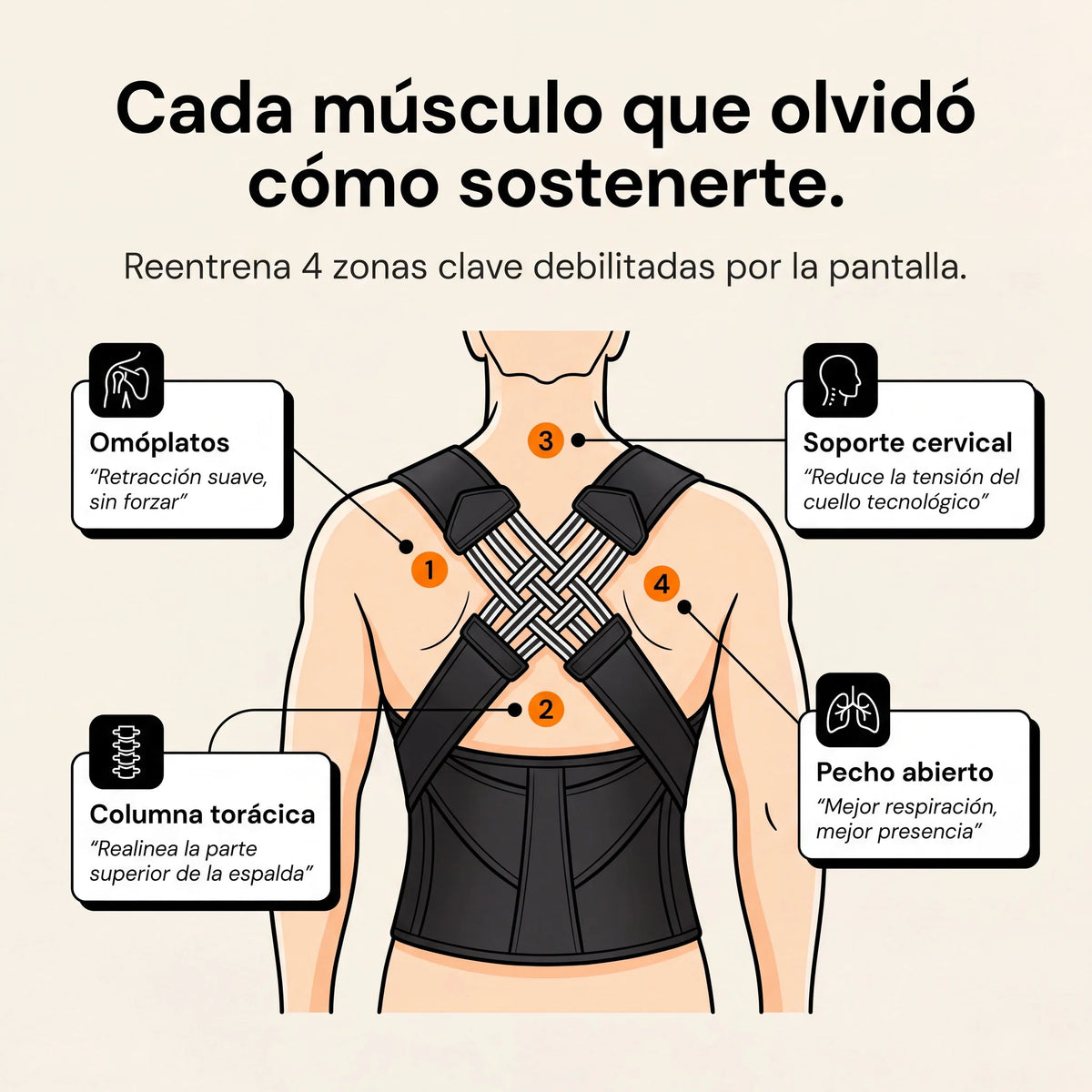 Corrector Postural Moovers